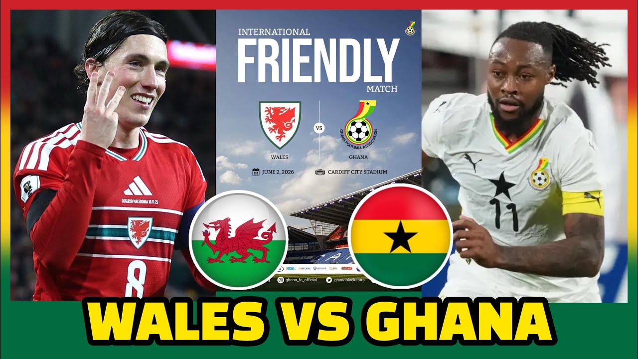Destinos estivales opuestos en Cardiff: Gales se reconstruye con Bellamy mientras Ghana busca frenar su crisis antes del Mundial